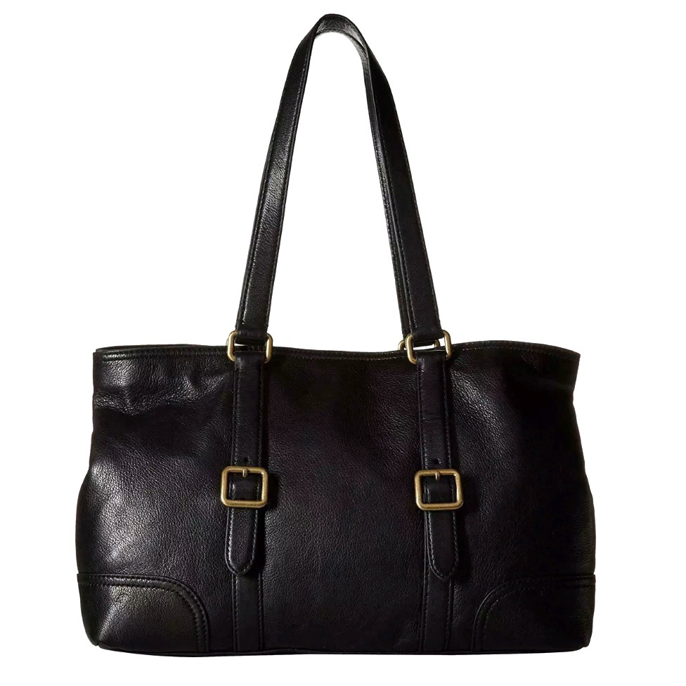 Frye Leather Lily Tote Handbag Black Db820